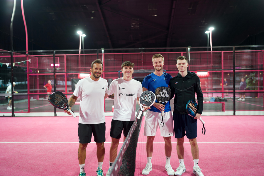 Corporate and social padel events